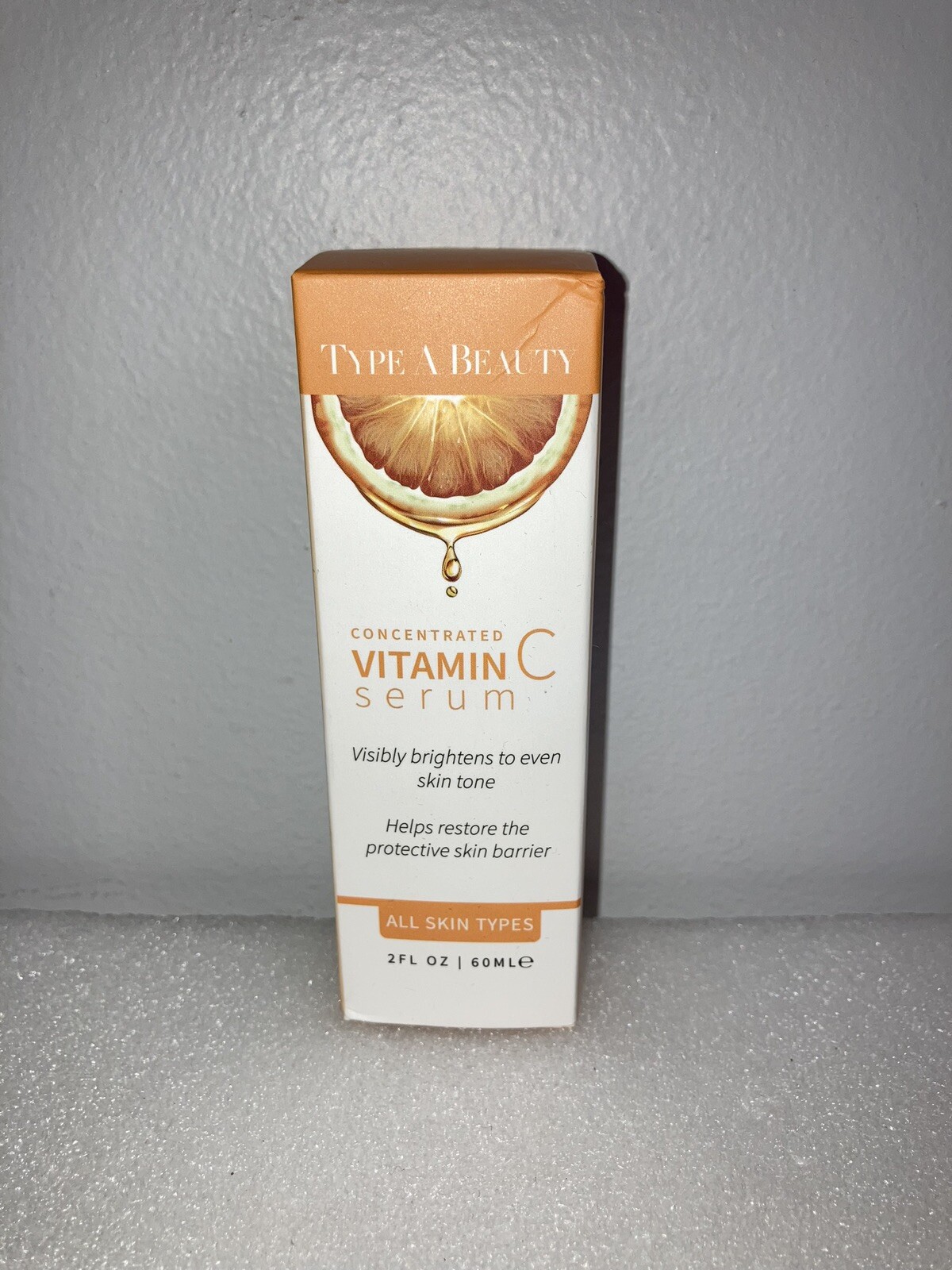 Type A Beauty Concentrated Vitamin C Serum 2oz/60ml Full Size NEW IN BOX