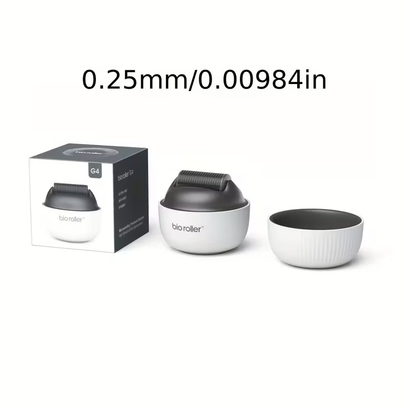 Micro Needle Derma Roller 1200 Pins 0.25Mm Titanium Micro-Needle Roller