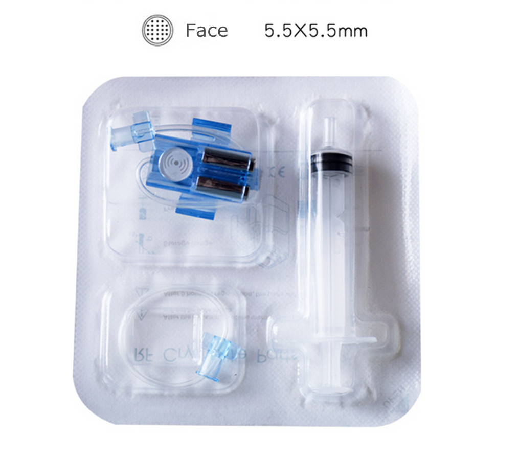 Replace 3in1 Microlite Head Syringe Tube Accessories for RF Meso Gun Face Lift