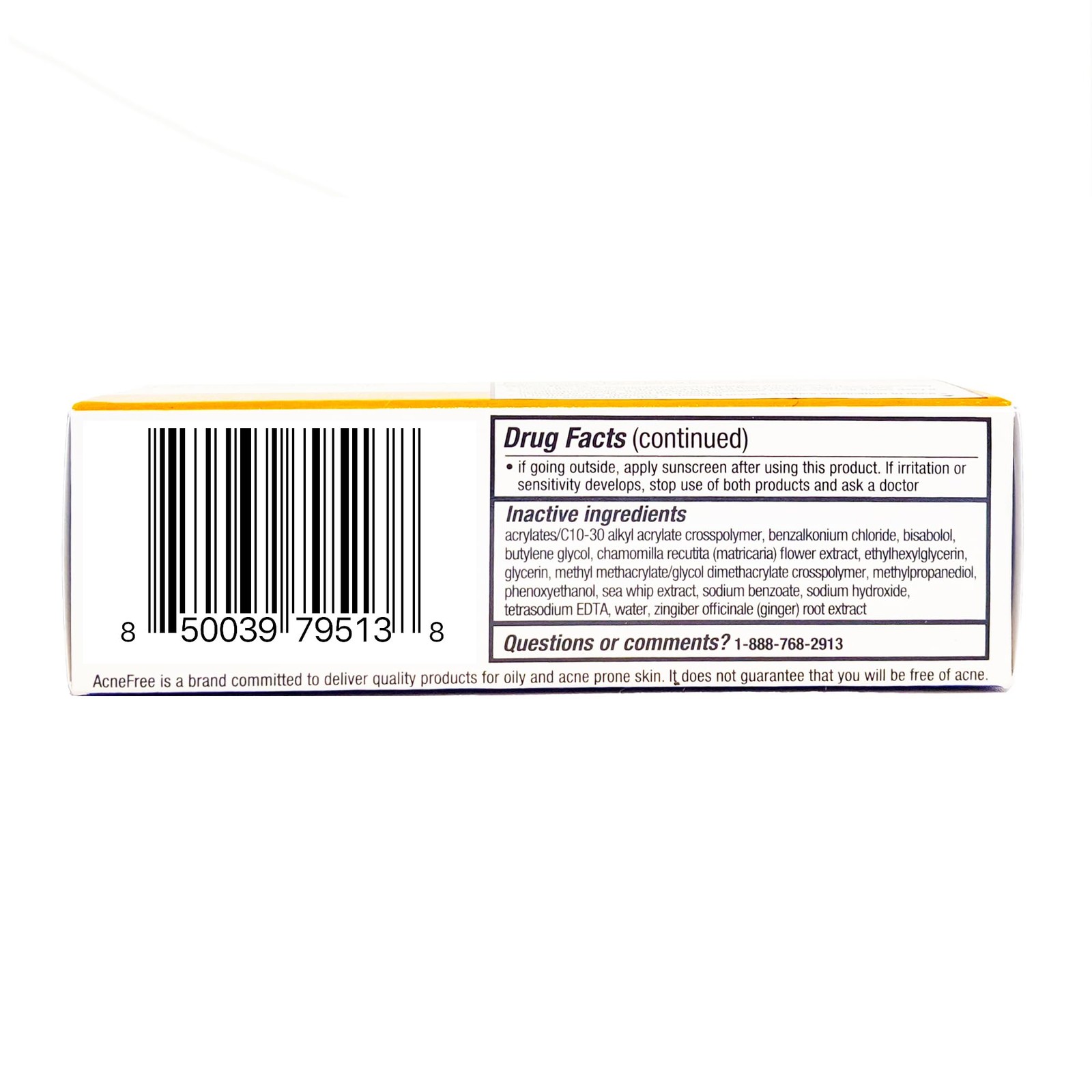 AcneFree Terminator 10 Acne Spot Treatment with 1 Ounce (Pack of 1), WHITE