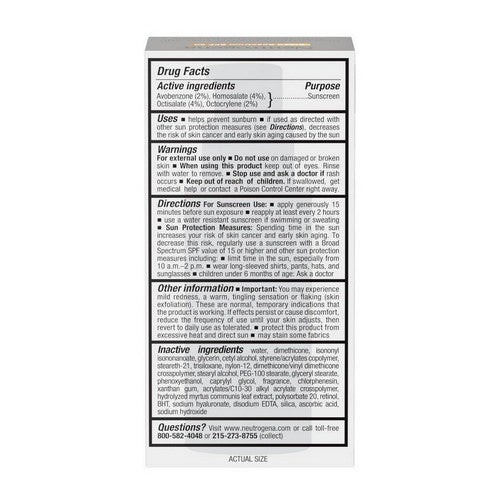 Neutrogena Rapid Wrinkle Repair Moisturizer Spf 30 1 oz By Neutrogena