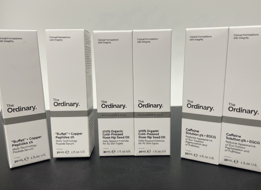 THE ORDINARY SKINCARE Set 6- Buffet Multi Peptides Rosehip Caffeine Eye Serum