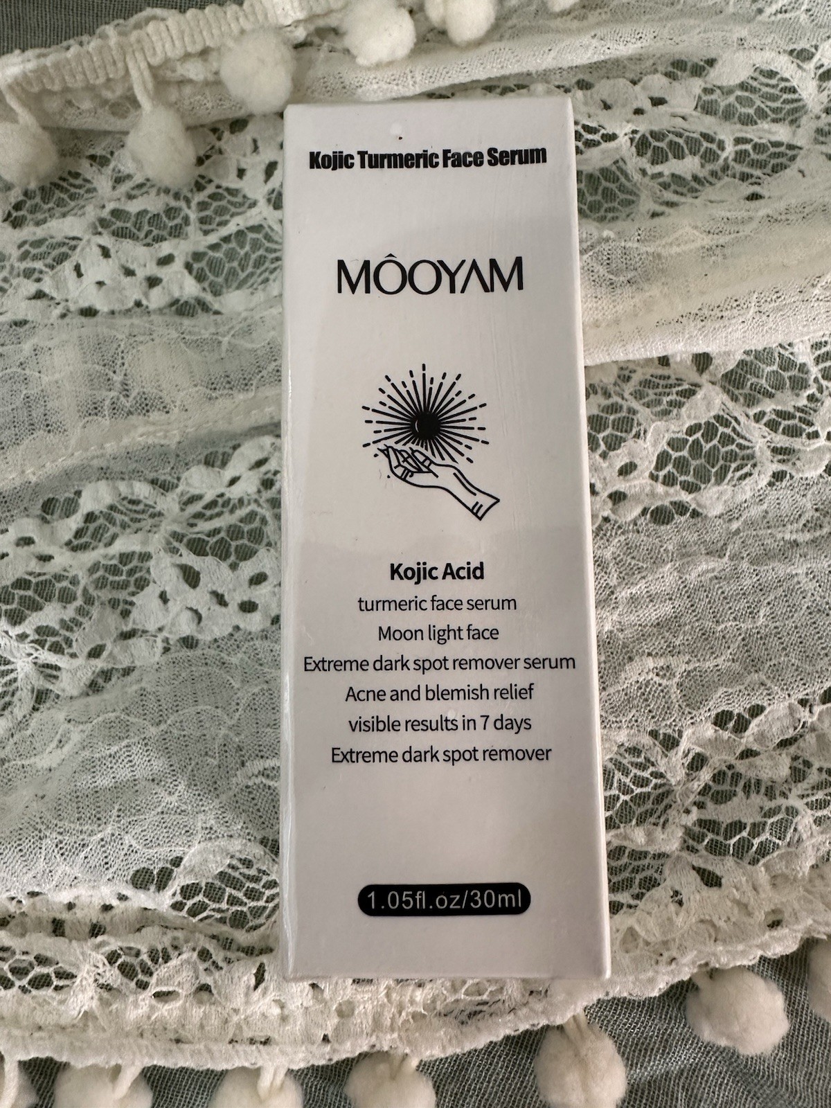 Mooyam Kojic Acid Turmeric Face Serum – Extreme Dark Spot Remover Serum 30 ml