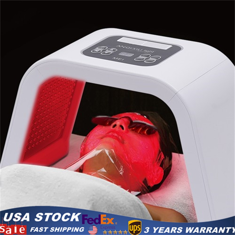 LED Face Mask Light Therapy-7 Color LED Therapy Light Lamp Facial Skin Care Tool