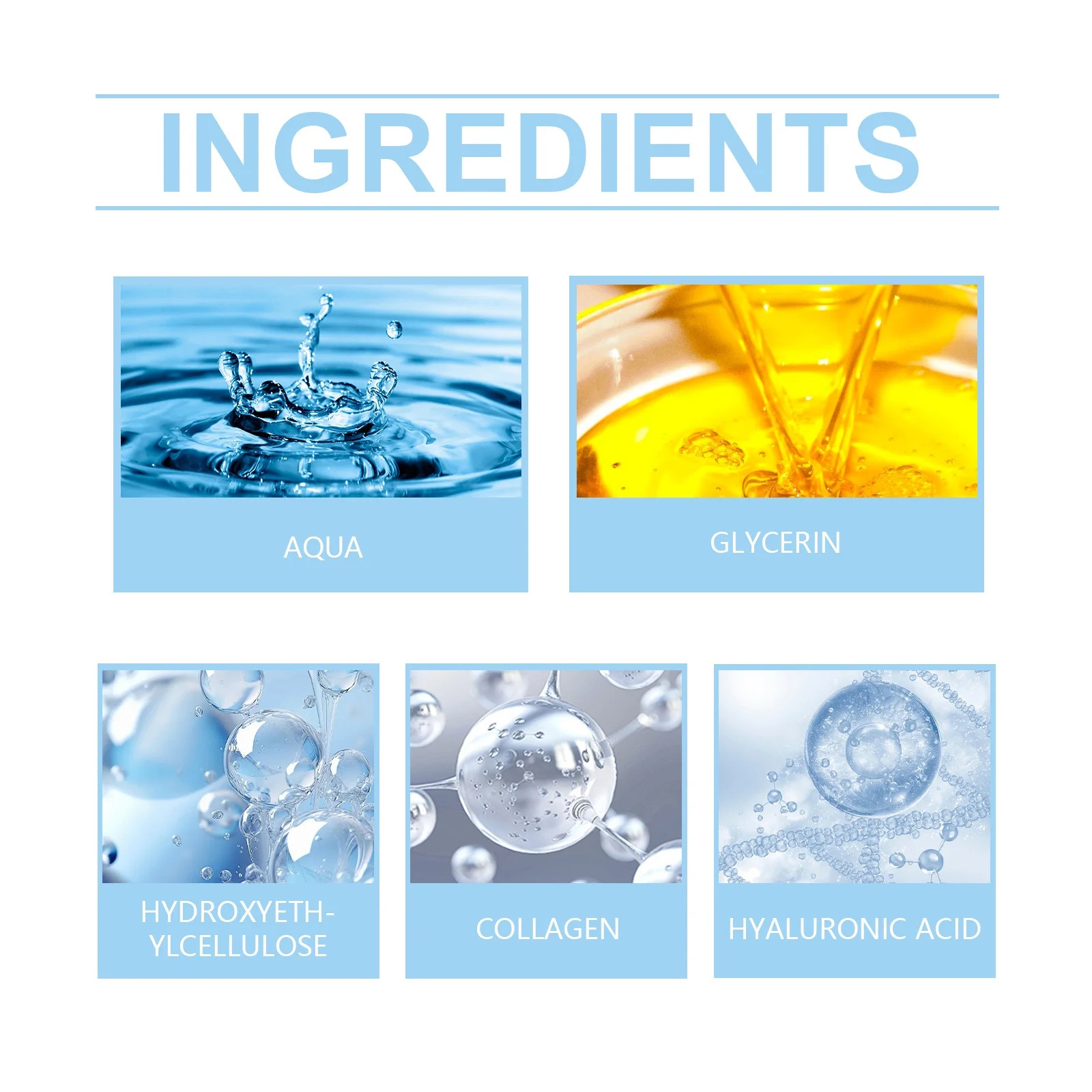 30PCS 5% Hyaluronic Acid Serum Vials – Moisturizing, Firming, Single-Use Tubes