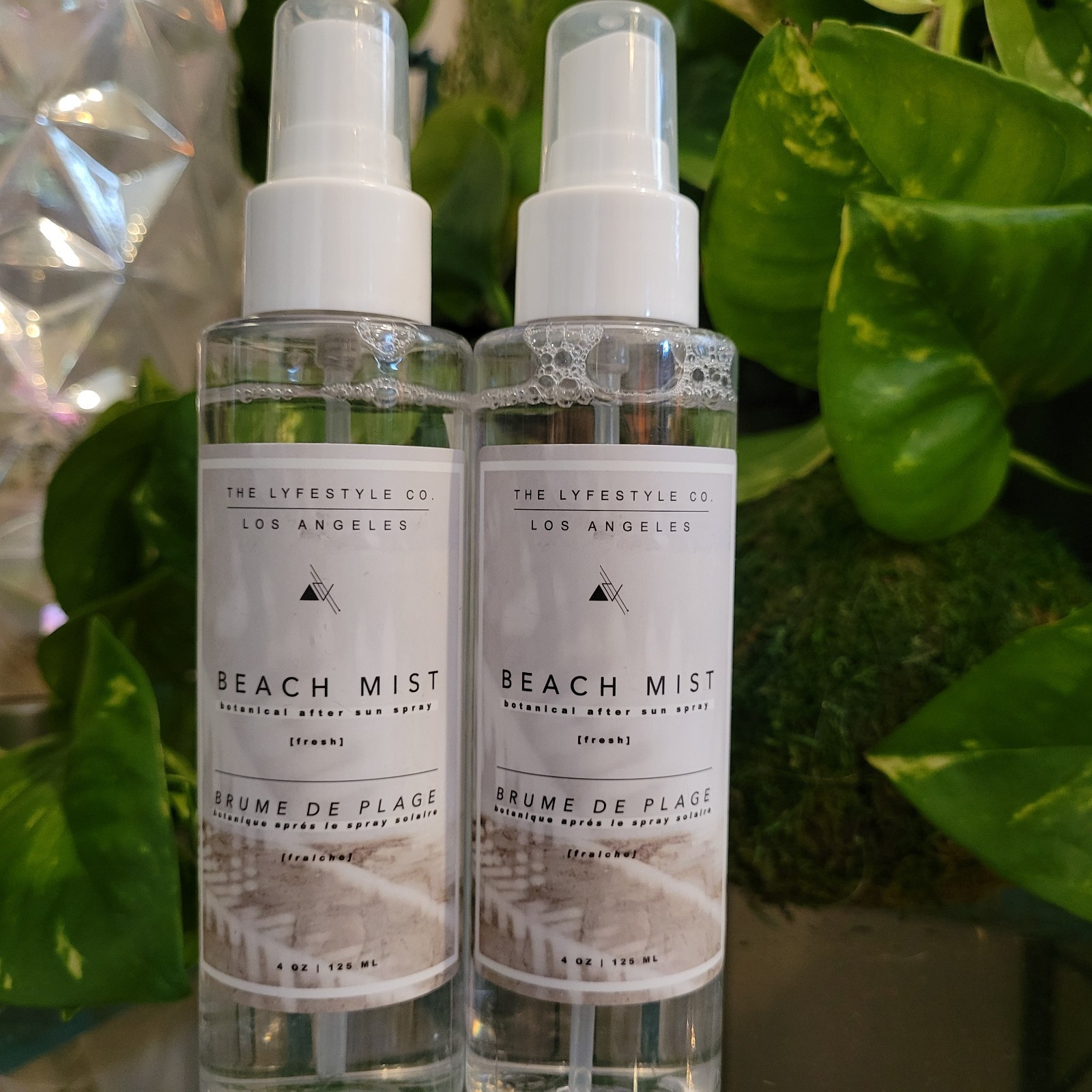 2x LYFESTYLE CO. BEACH MIST BOTANICAL AFTER SUN SPRAY Cucumber Aloe Cooling 8oz