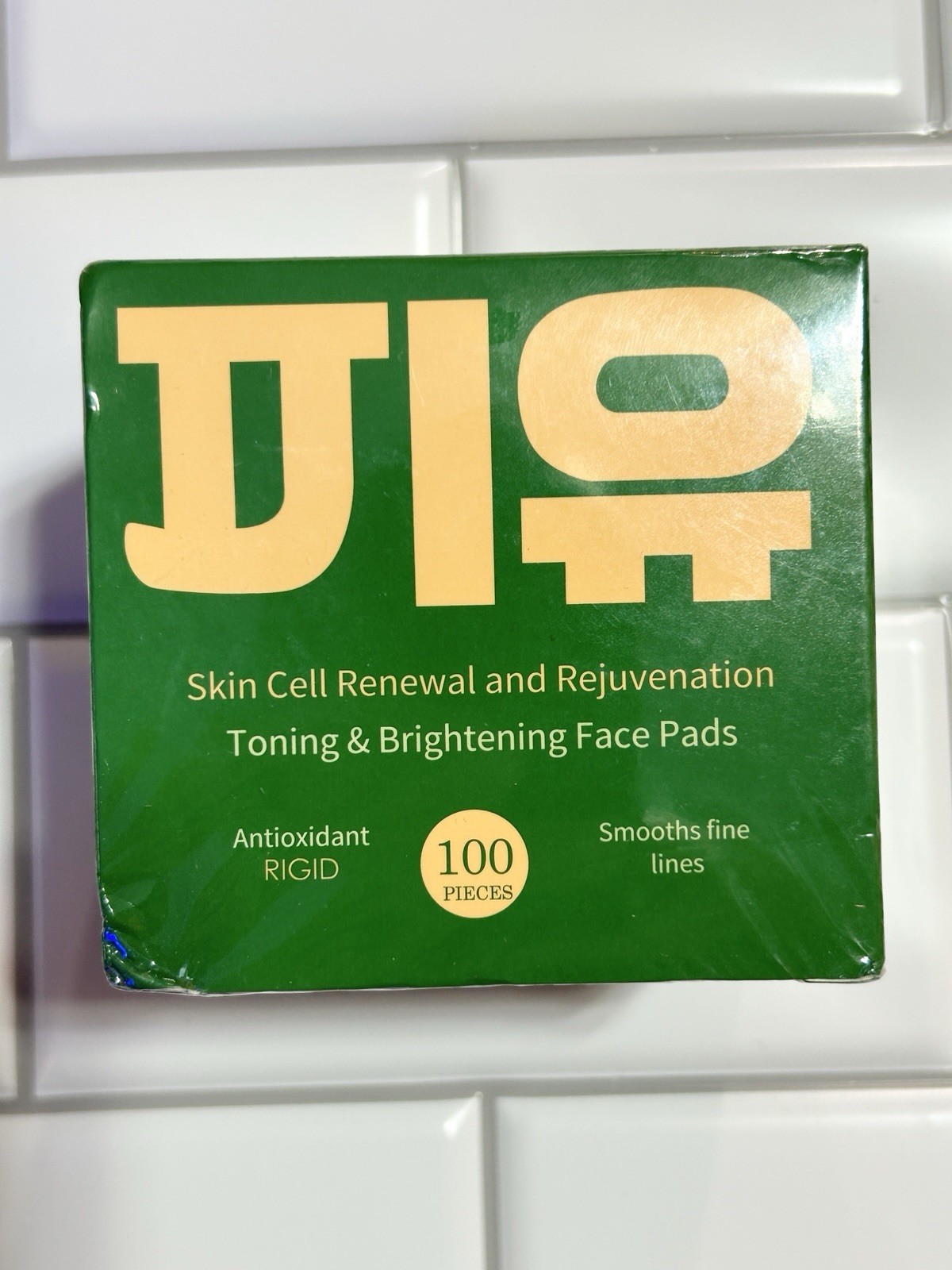 Jiyu Skin Cell Renewal And Rejuvenation Toning & Brightening Face Pads 100 Ct