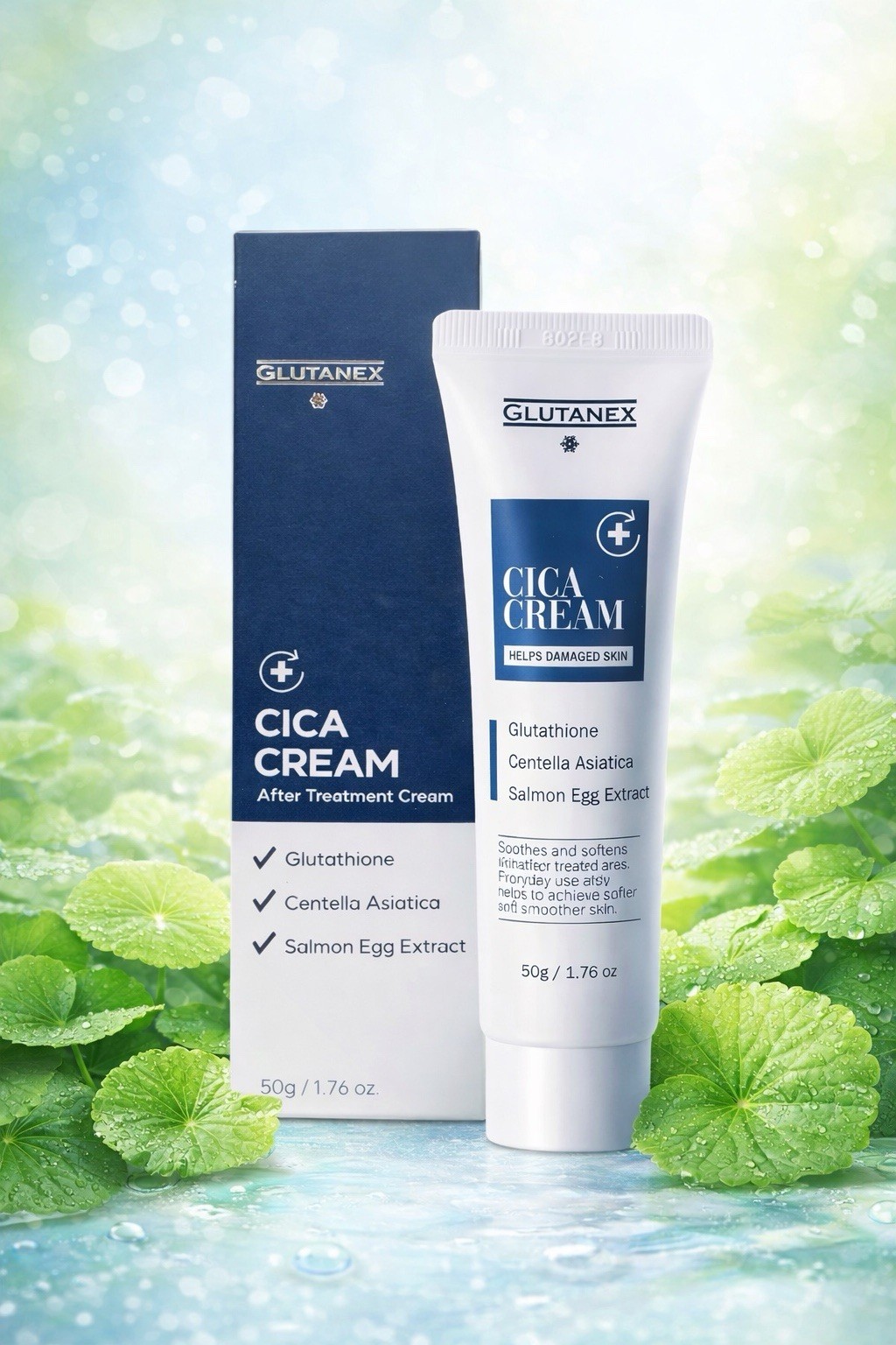 Cica Cream Glutanex Post-Laser Repair Ointment