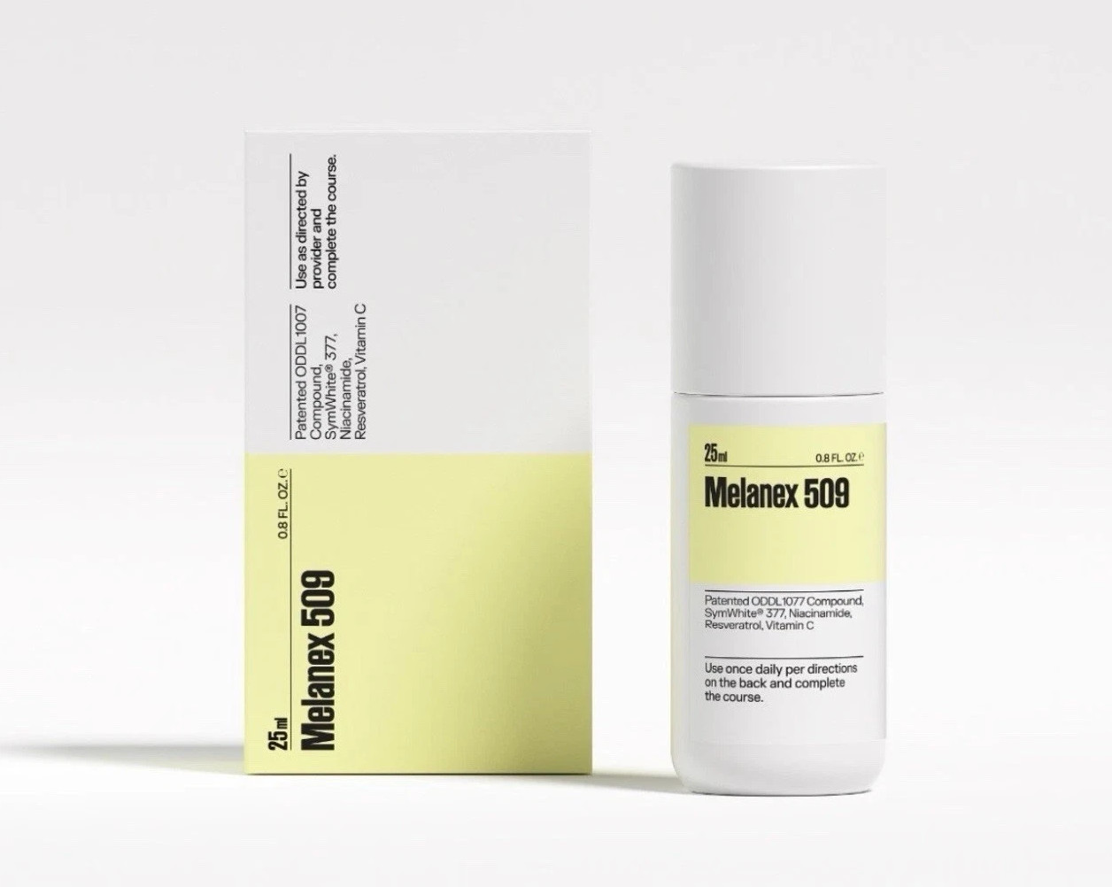 Melanex 509 Niacinamide, Resveratrol Vitamin C / 25ml / .8 oz NIB Free Shipping