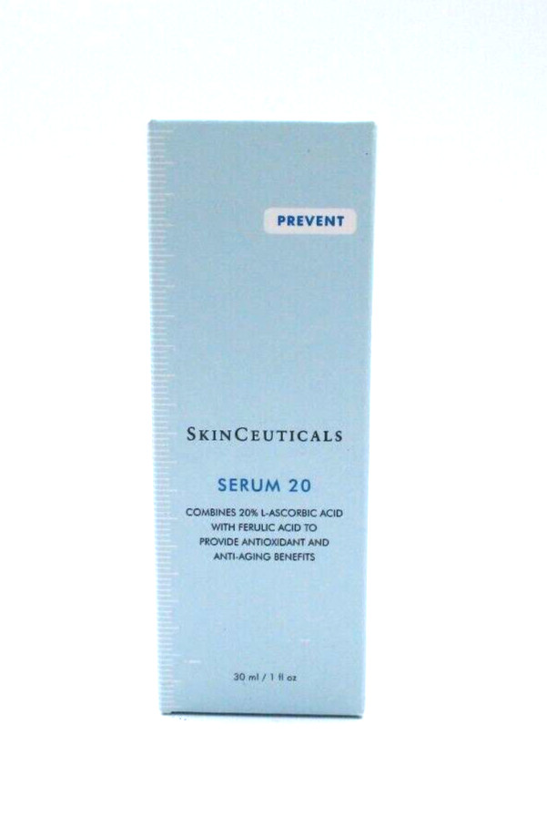 Skinceuticals Prevent Serum 20 Combines 20% L ascorbic Acid ~ 30 ml / 1 oz BNIB