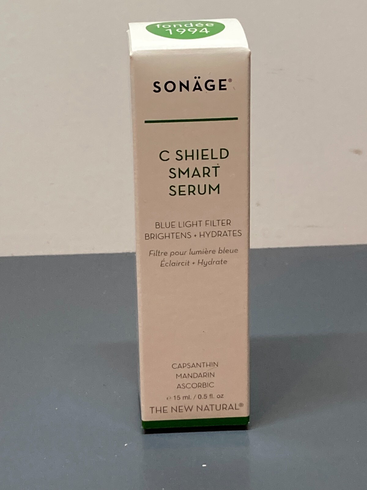 Sonage C Shield Smart Serum Blue Light Filter 0.5oz/15ml NIB