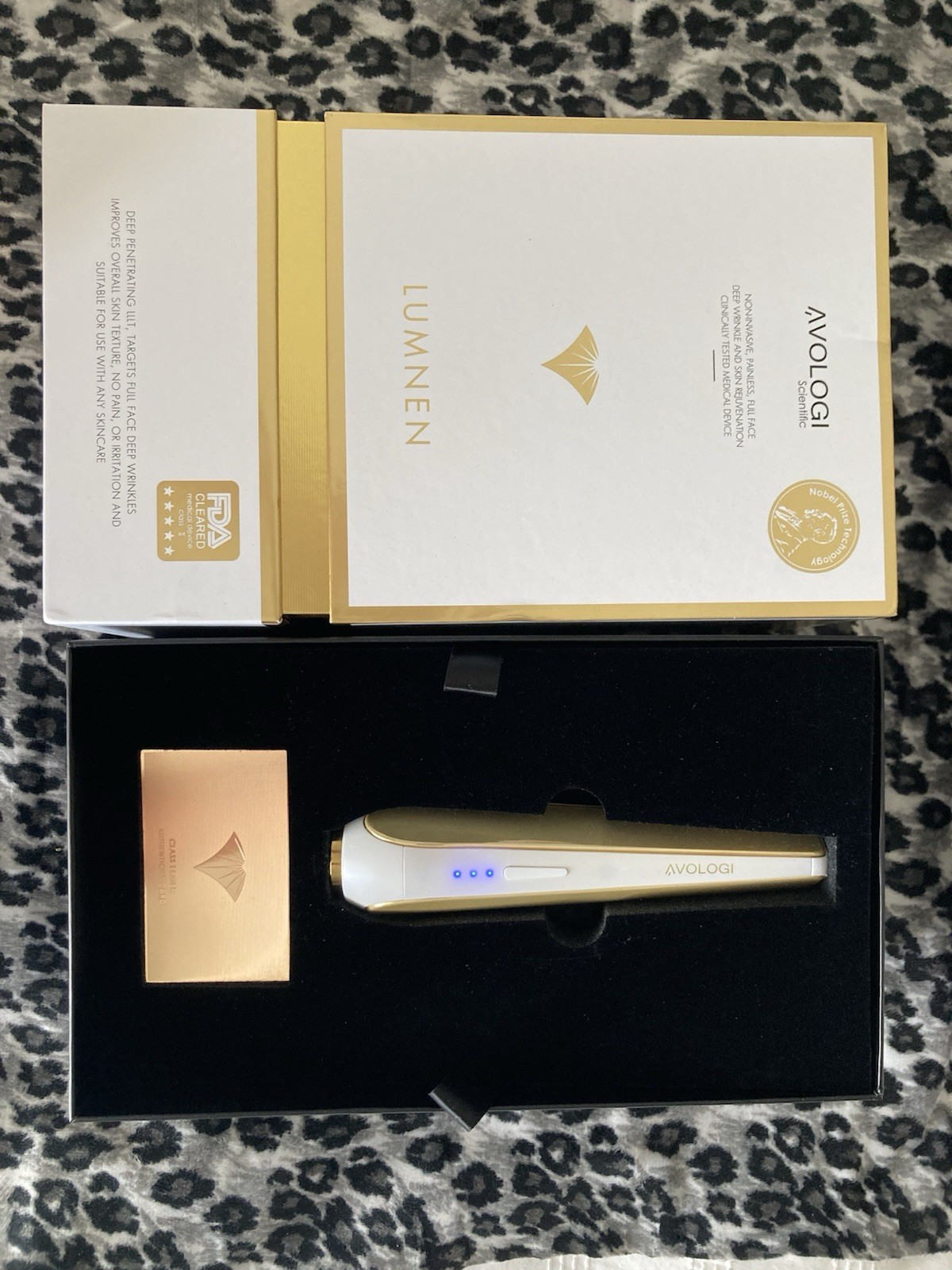Avoligi LUMNEN Laser Skin Rejuvenation Wrinkle Therapy Device for Face Neck