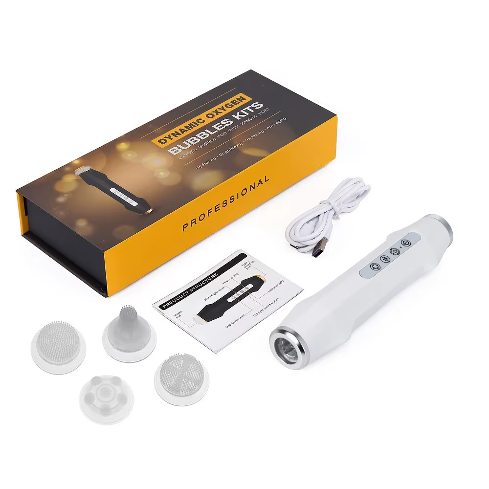 Oxygen Bubble Pen 7 Color Facial CO2 Oxygen Bubble Machine Can Be Matched Serum