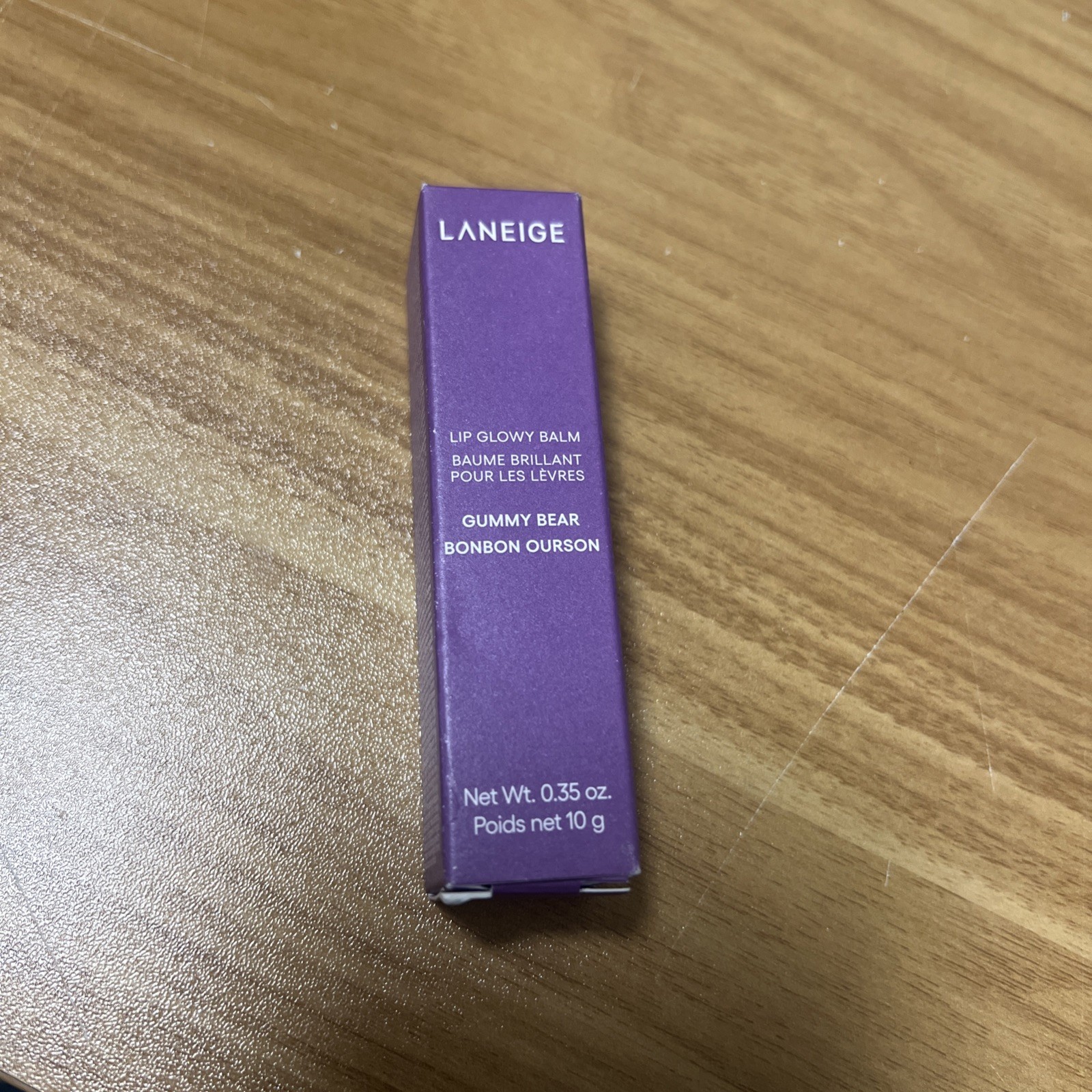 Laneige Lip Balm – Hydrating Glossy Tint (Clear & Concise) Gummy Bear- 0.35oz