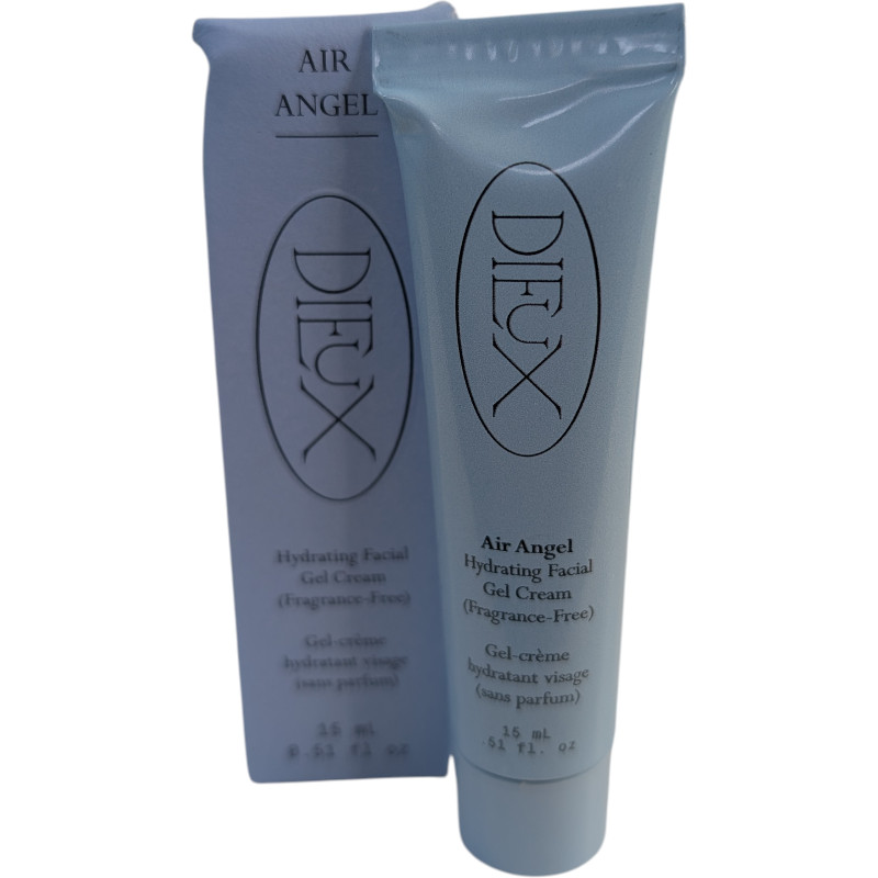 Dieux Air Angel Hydrating Facial Gel Cream Peptide Plumping Travel Size .51 oz