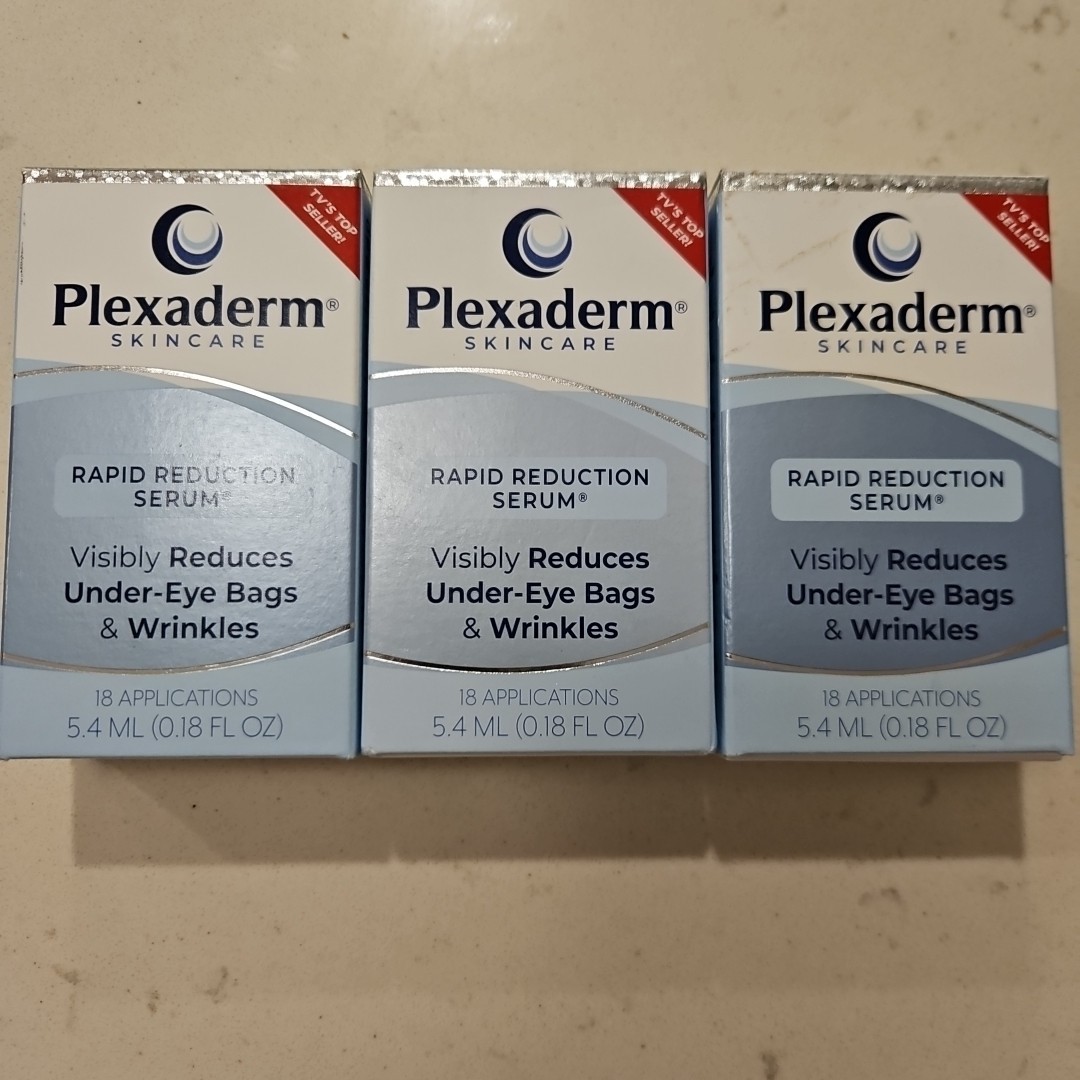 Plexaderm SkinCare Rapid Reduction Serum 18 Applications X3