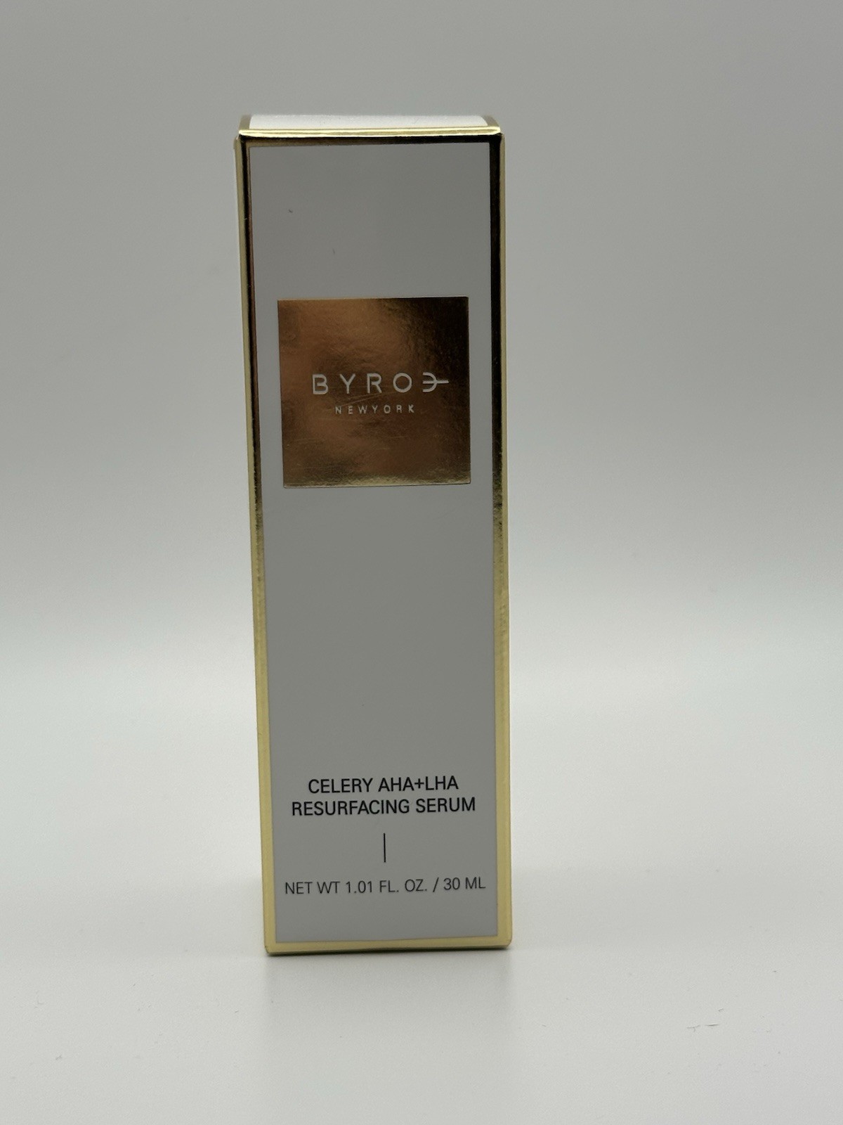 New in Box Byroe New York Celery AHA + LHA Resurfacing Serum 1.01 fl. oz.