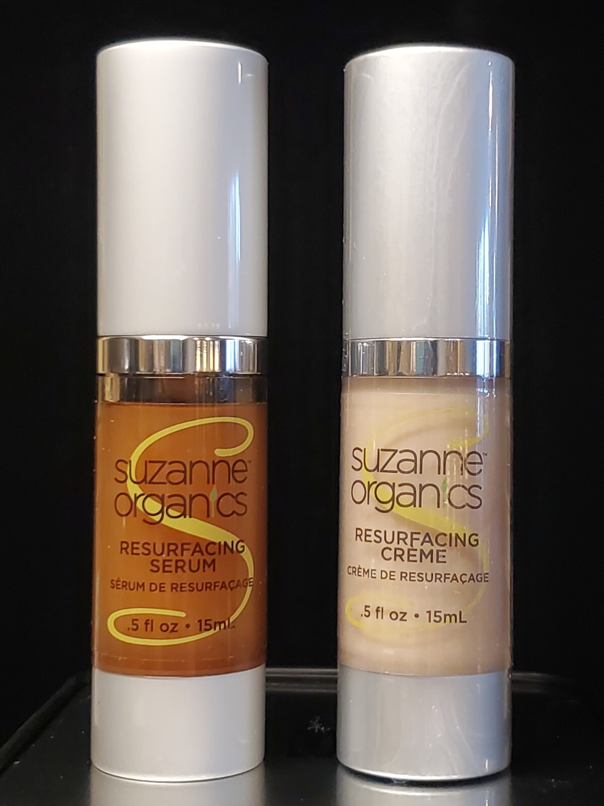 SUZANNE Organics Resurfacing Serum + Cream DUO retails for $129.99