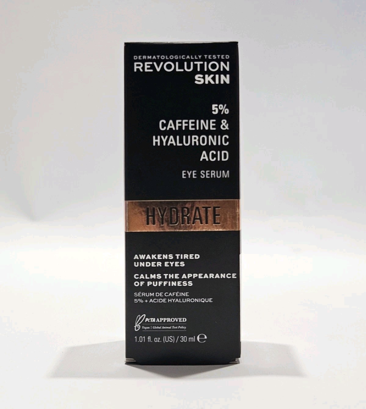 Revolution Skincare 5% Caffeine & Hyaluronic Acid Eye Serum – 1.01 fl oz