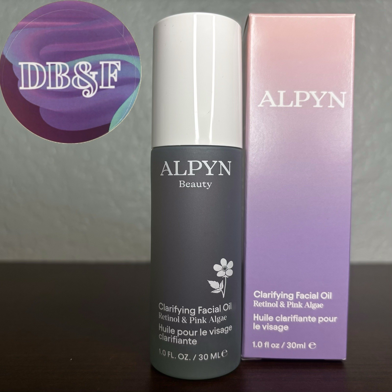 Alpyn Beauty Clarifying Facial Oil – 1 fl oz (30 ml)