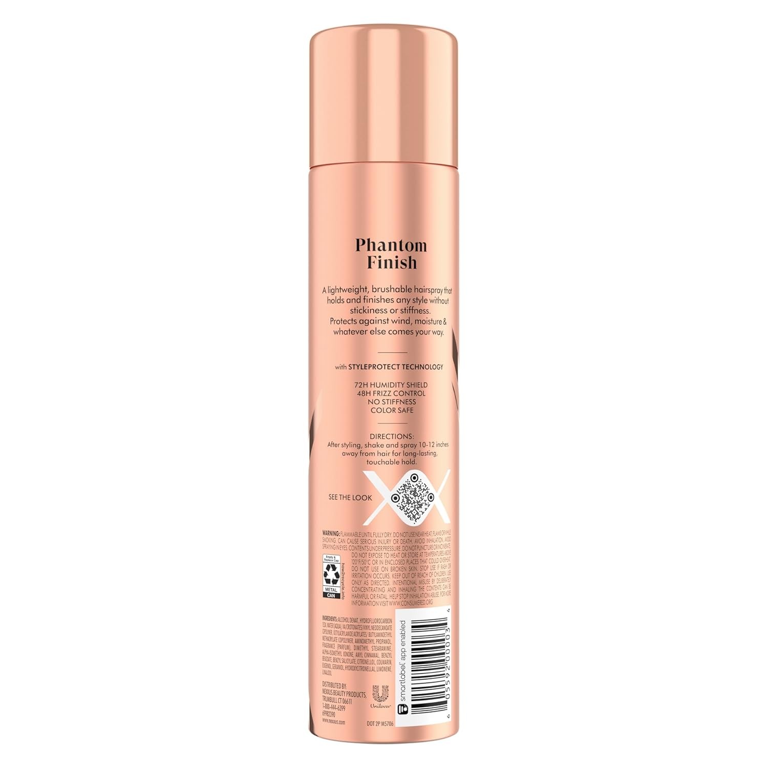 Nexxus Comb Thru Flexible Hold Hair Spray, Brushable 10 Ounce (Pack of 1)