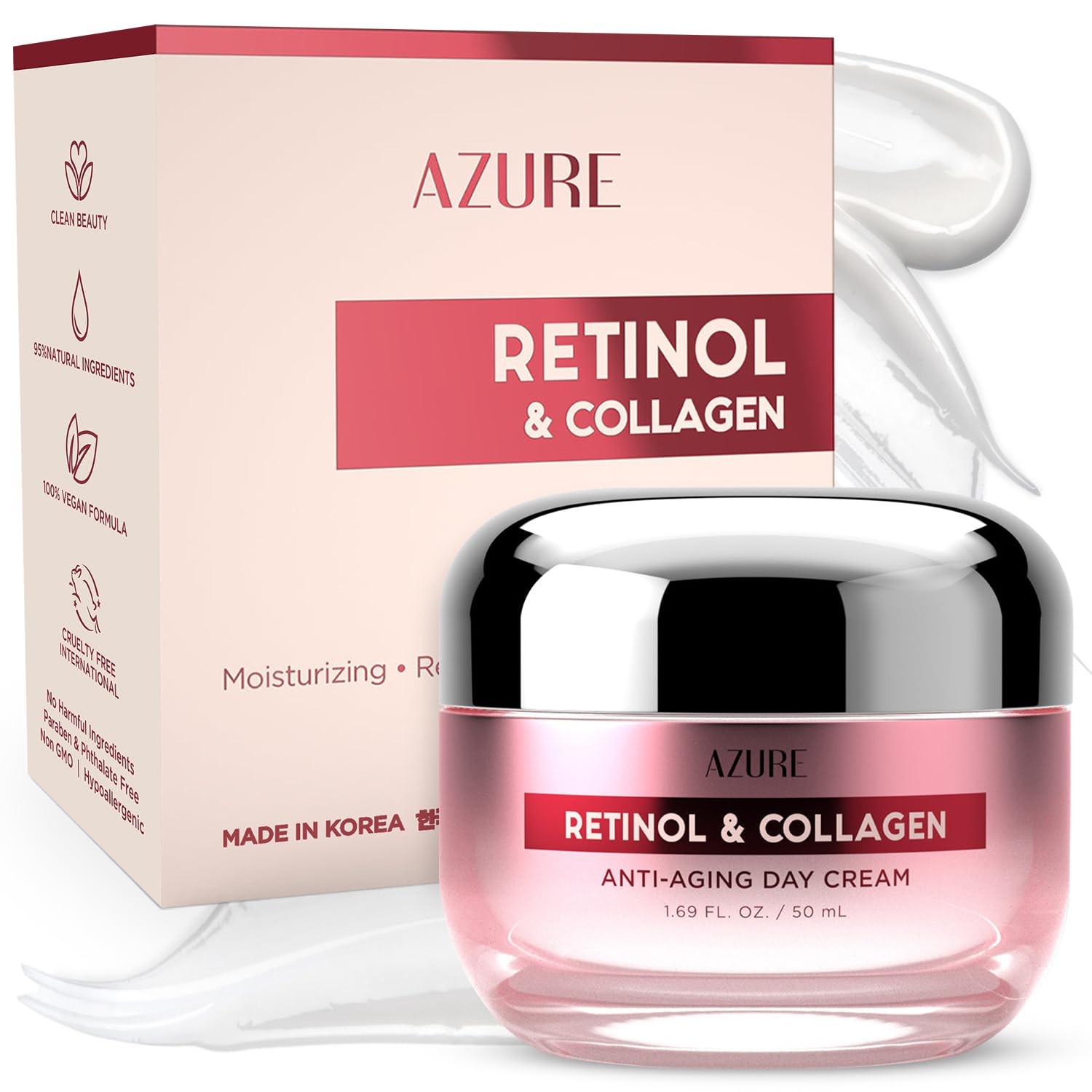 Retinol & Collagen Moisturizer For – Dermatologist Tested, Anti-Aging – Skin …