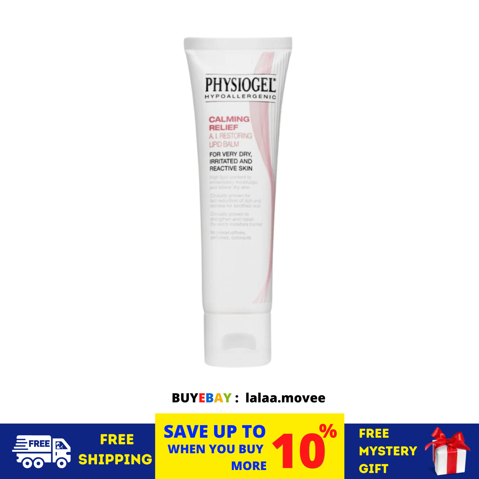 1 X PHYSIOGEL CALMING RELIEF A.I RESTORING LIPID BALM 50ML