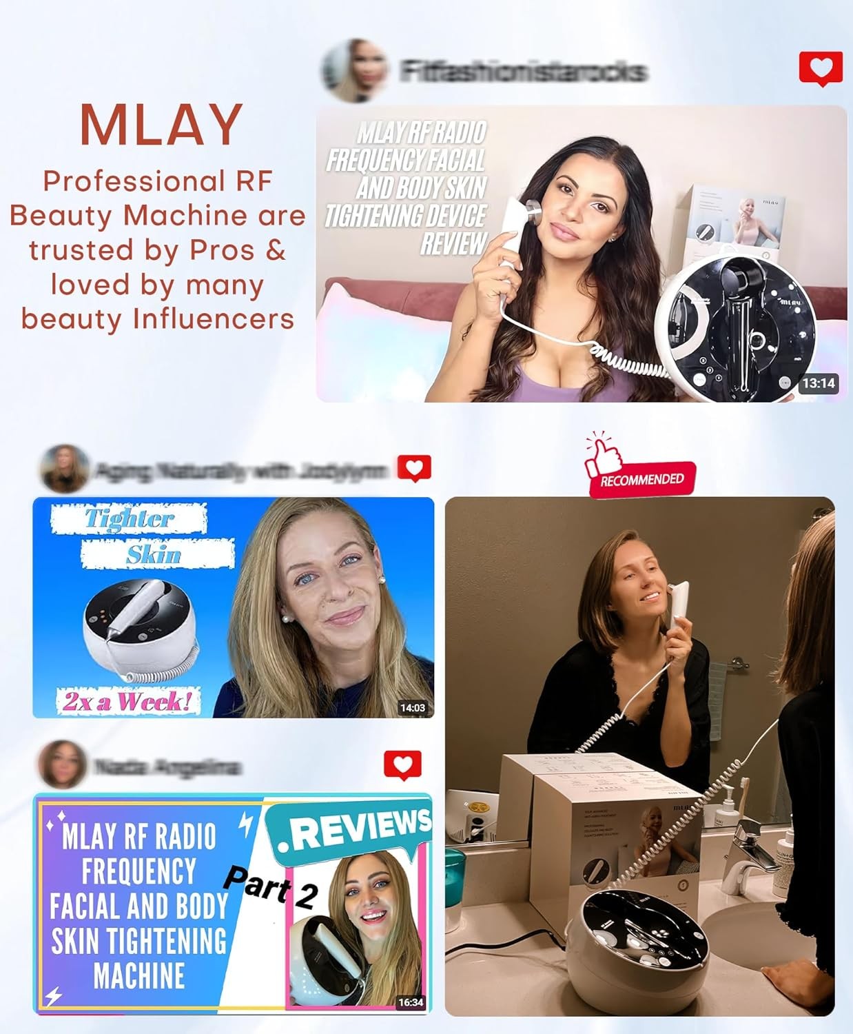 MLAY Professional RF Beauty Machine Radio Frequency Skin