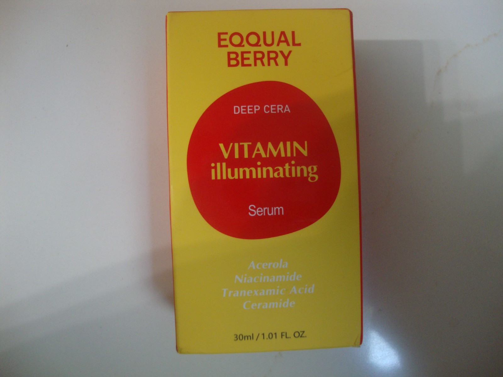 EQQUALBERRY Vitamin Illuminating Serum Bakuchiol Plumping Face Serum 30ml