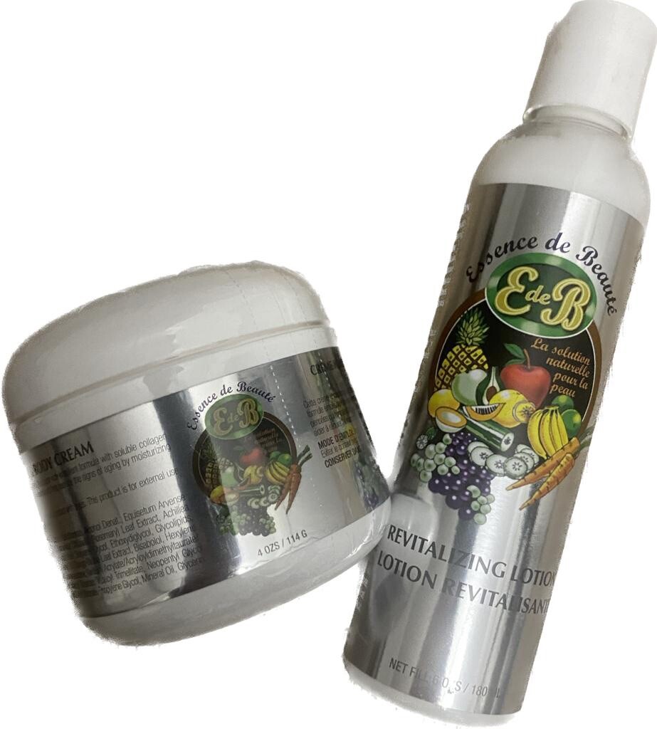 Essence de Beaute Collagen & Vitamin E Face and Body Cream&Lotion 6oz, 4oz✅