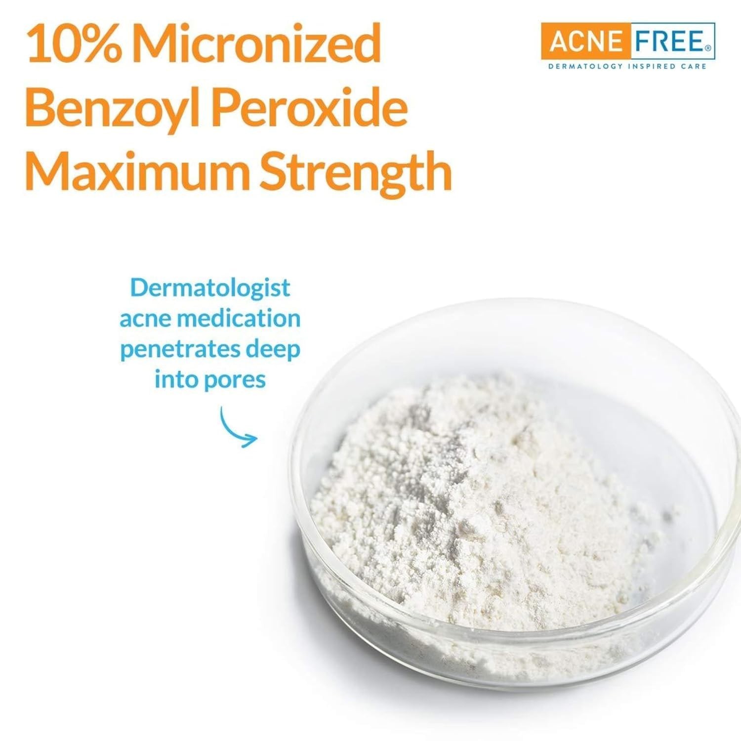 AcneFree Terminator 10 Acne Spot Treatment with 1 Ounce (Pack of 1), WHITE