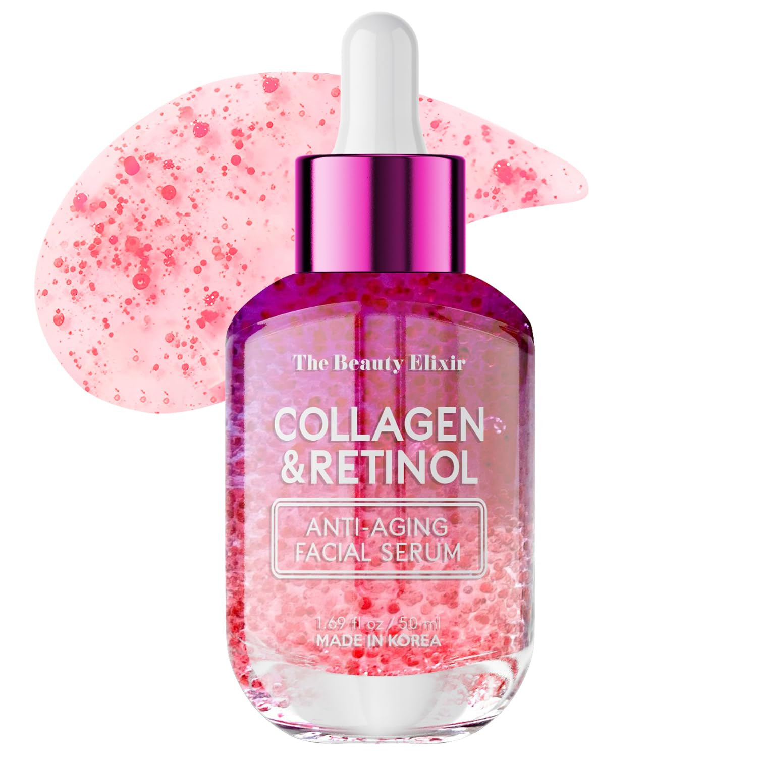 Collagen & Retinol Serum for Face – Ultra Hydrating, Restores, Smooths & Reduces