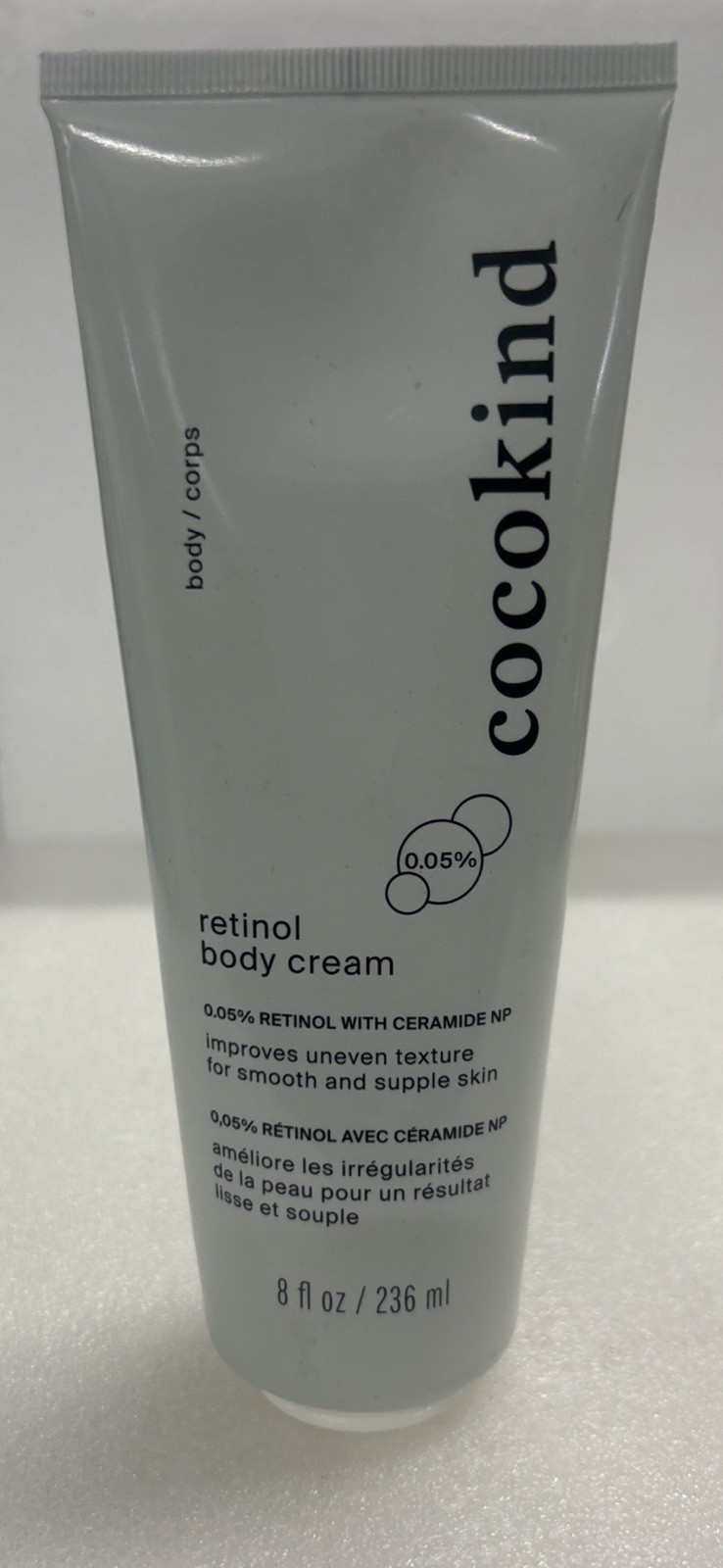 Cocokind Retinol Body Cream Fast Absorbing Non-Greasy Fragrance-Free – (8 fl oz)