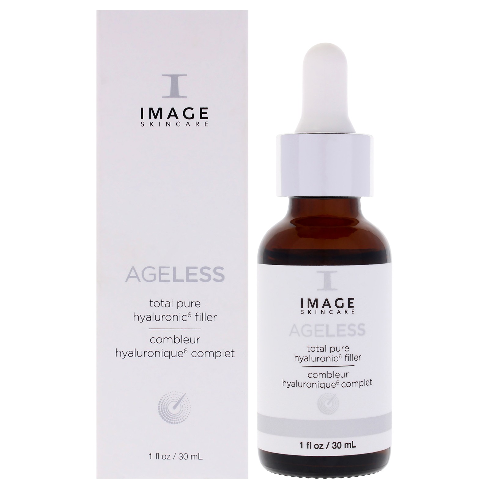 3 Pack Ageless Total Pure Hyaluronic6 Filler by Image for Unisex – 1 oz Serum