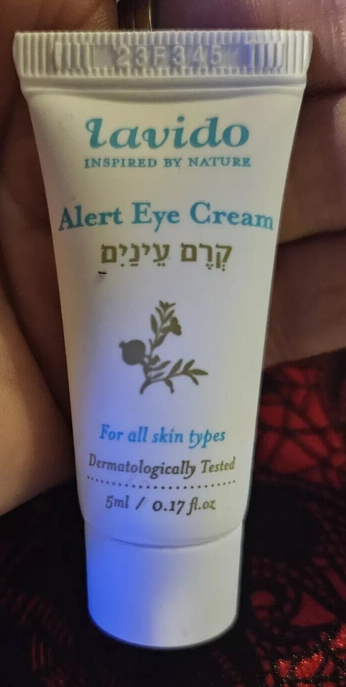 Lavido Alert Eye Cream 5ml (0.17 fl.oz.) – NEW and Sealed – Travel Size