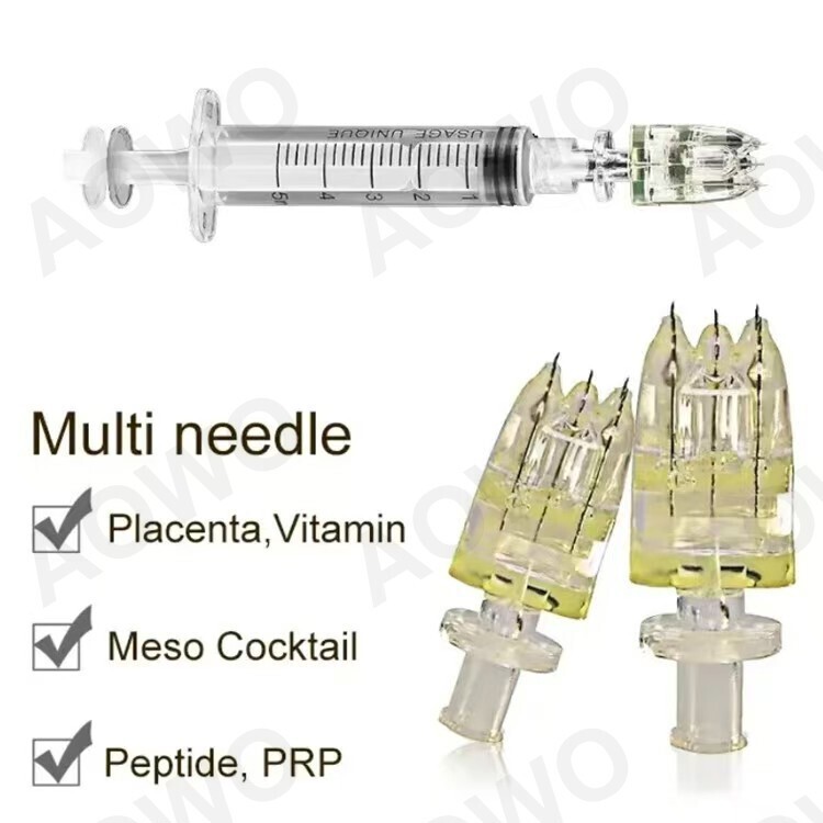 Crystal Multi Needle 5 Pin Mesotherapy Microneedle Replace Needle for Skin Care