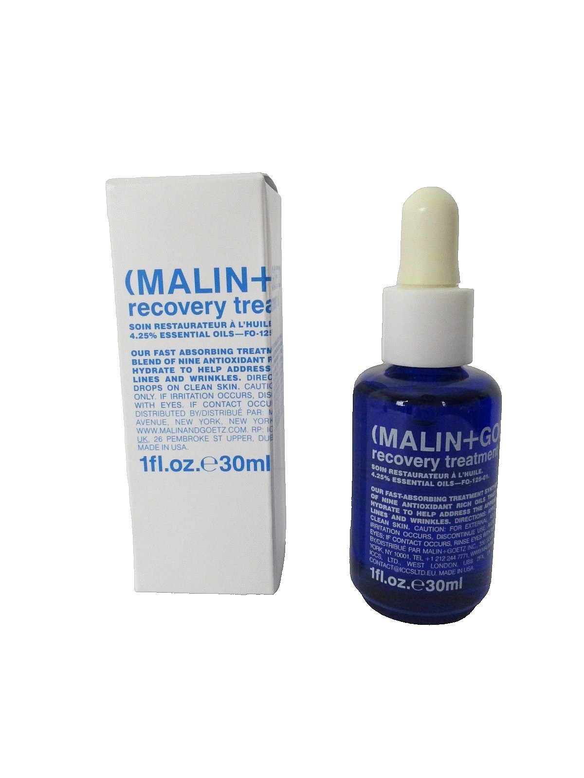 Malin+Goetz Recovery Treatment Oil 1 oz – New in Box