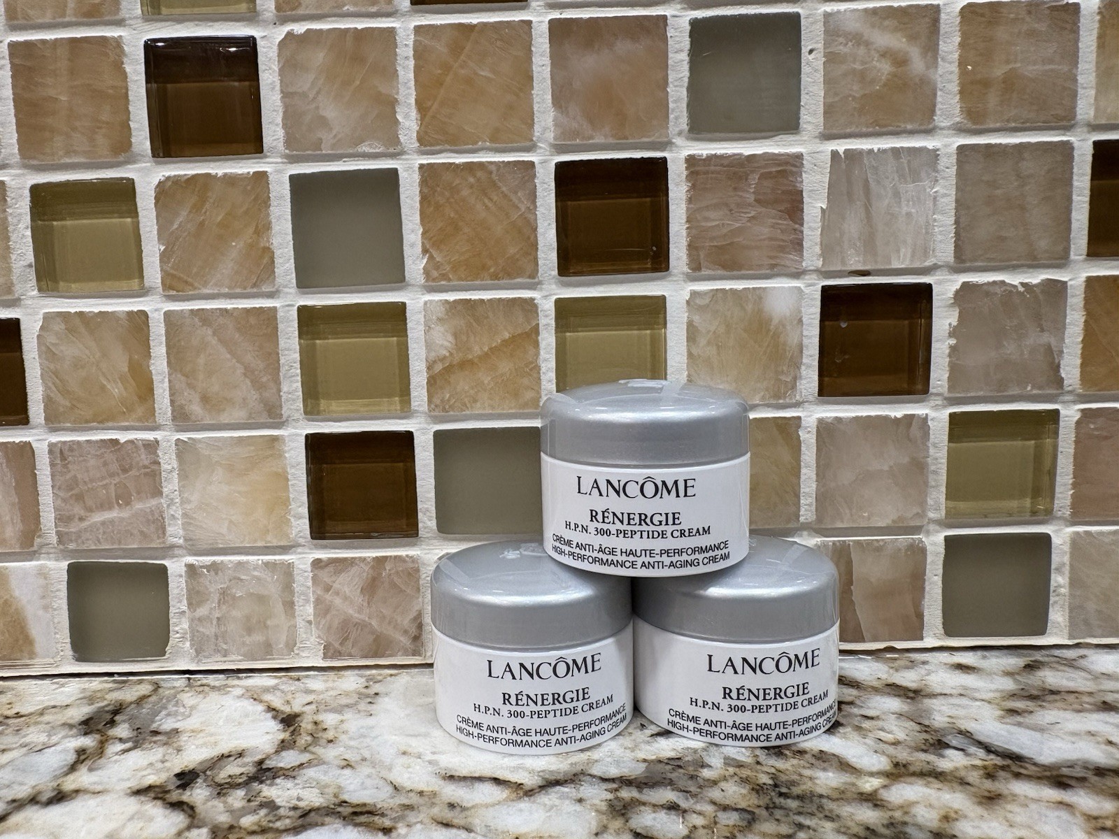 Lancôme Rénergie H.P.N. 300-Peptide Cream – Lot of 3 (5ml Each)