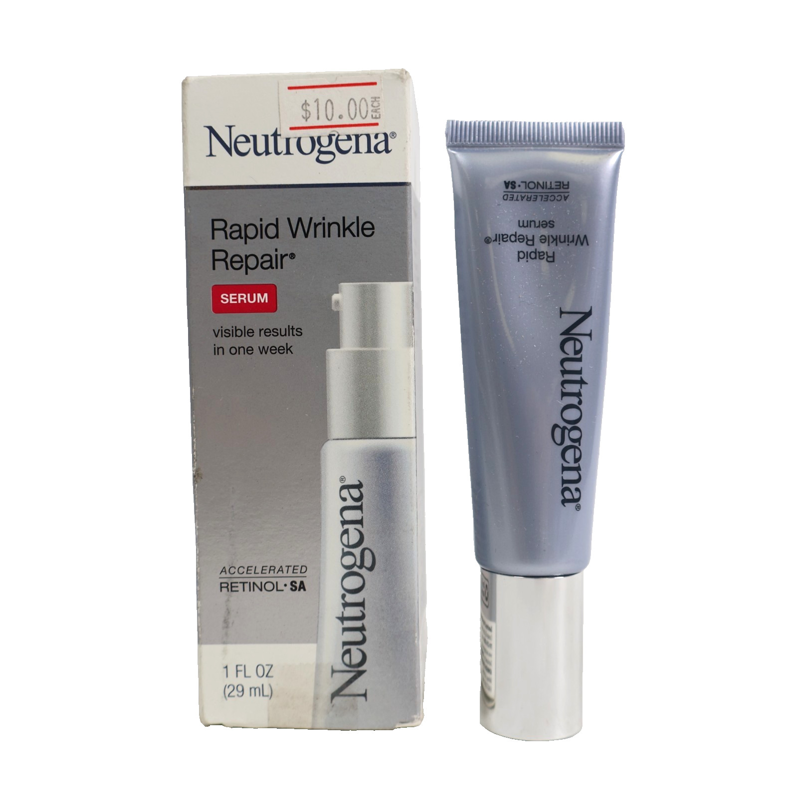 Neutrogena Rapid Wrinkle Repair Retinol Face Serum, Daily Anti-Aging Serum 1 oz