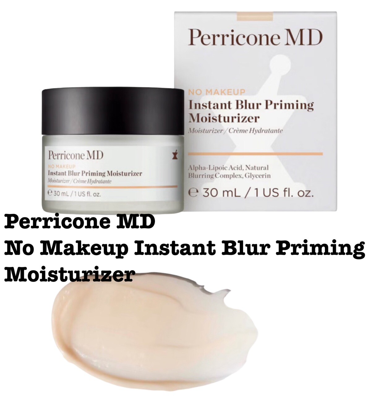 Perricone MD No Makeup Instant Blur Priming Moisturizer, 1 fl oz