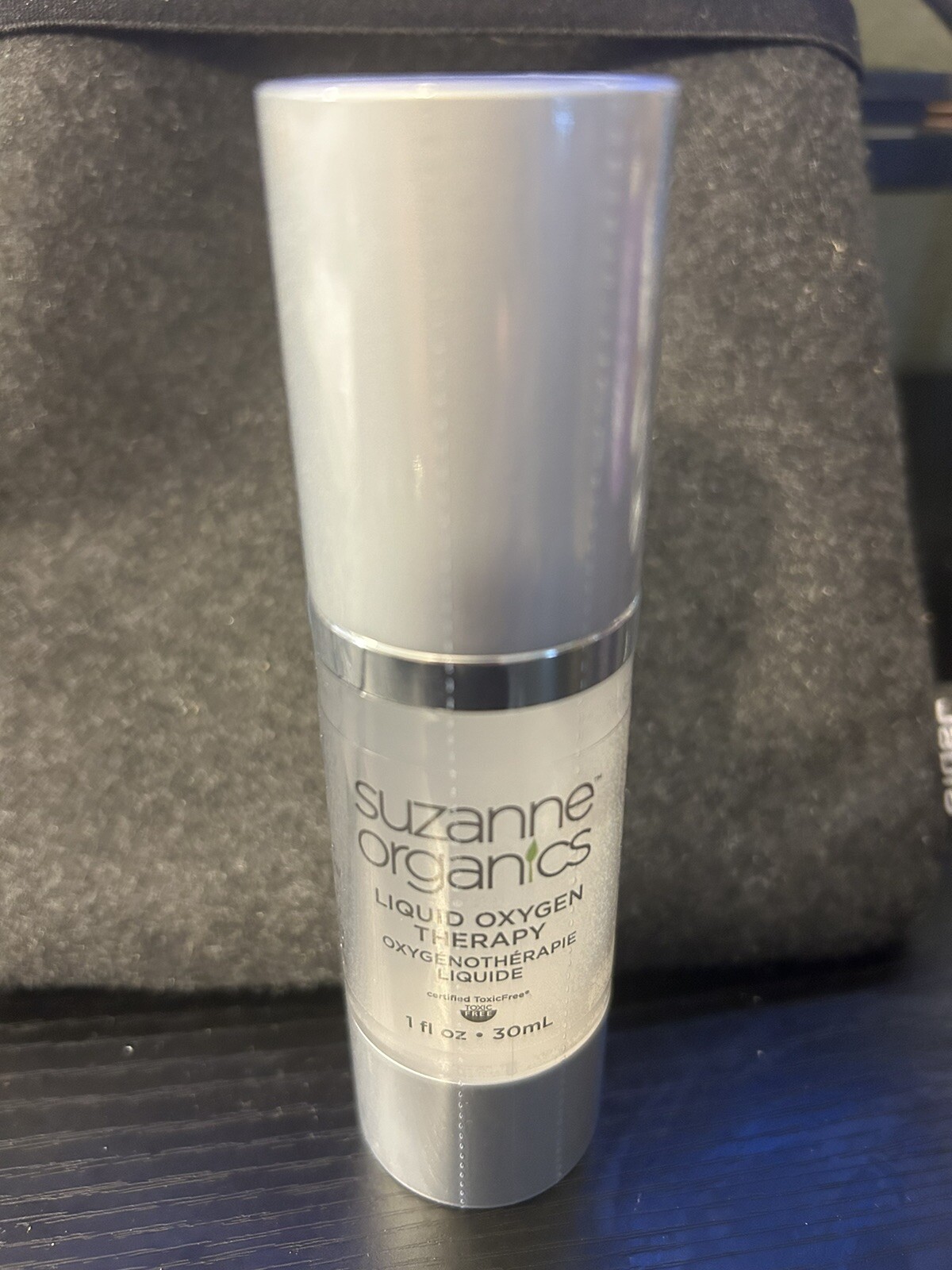 Suzanne Somers Organics Liquid Oxygen Therapy Facial Serum 1 Fl oz 30 ml – NEW