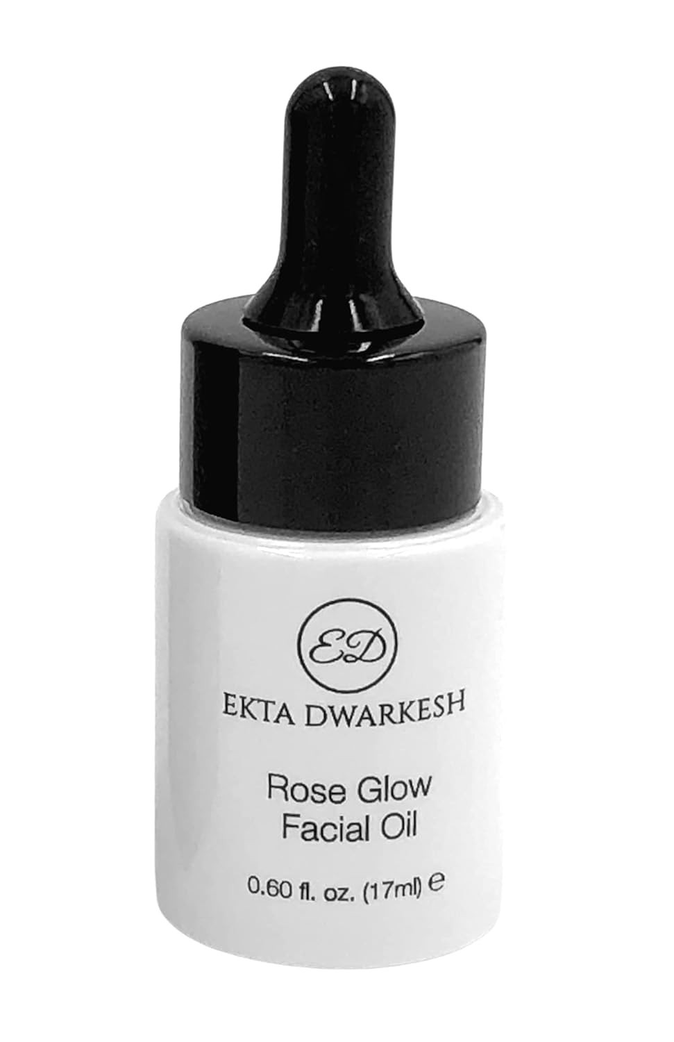 Rose Glow Facial Oil with Rose extracts, Jojoba oil and vitamin E, Hydrate .6 oz