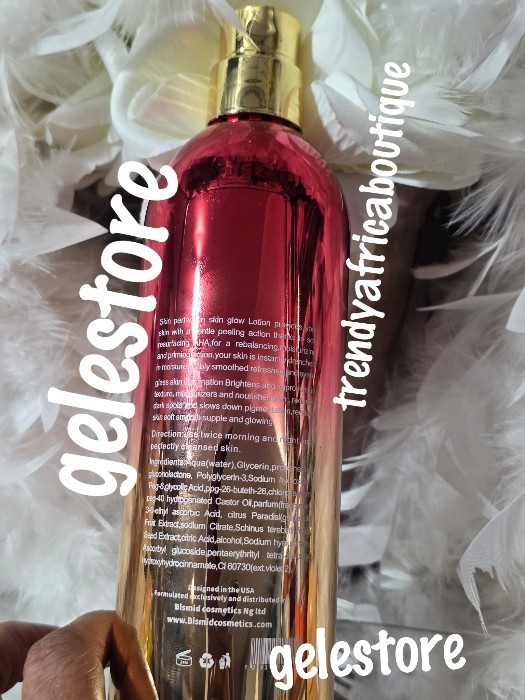 Bismid korean Glass Skin whitening illuminator body milk 500ml x 1