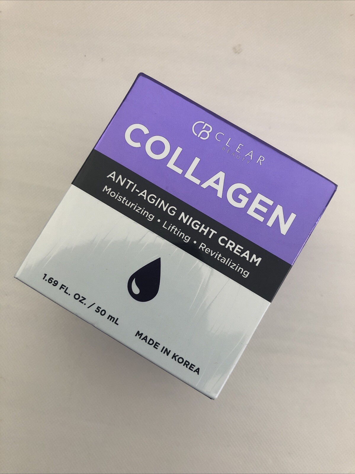 New Clear Beauty Collagen Anti-Aging Night Cream Wrinkle Reducing 50 ml
