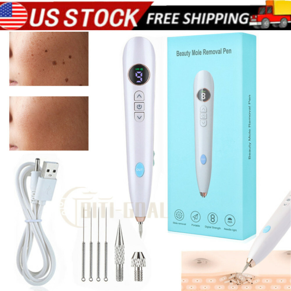 Anti-Aging Laser Plasma Pen Skin Wart Tag Tattoo Mole Removal Dark Spot Remover
