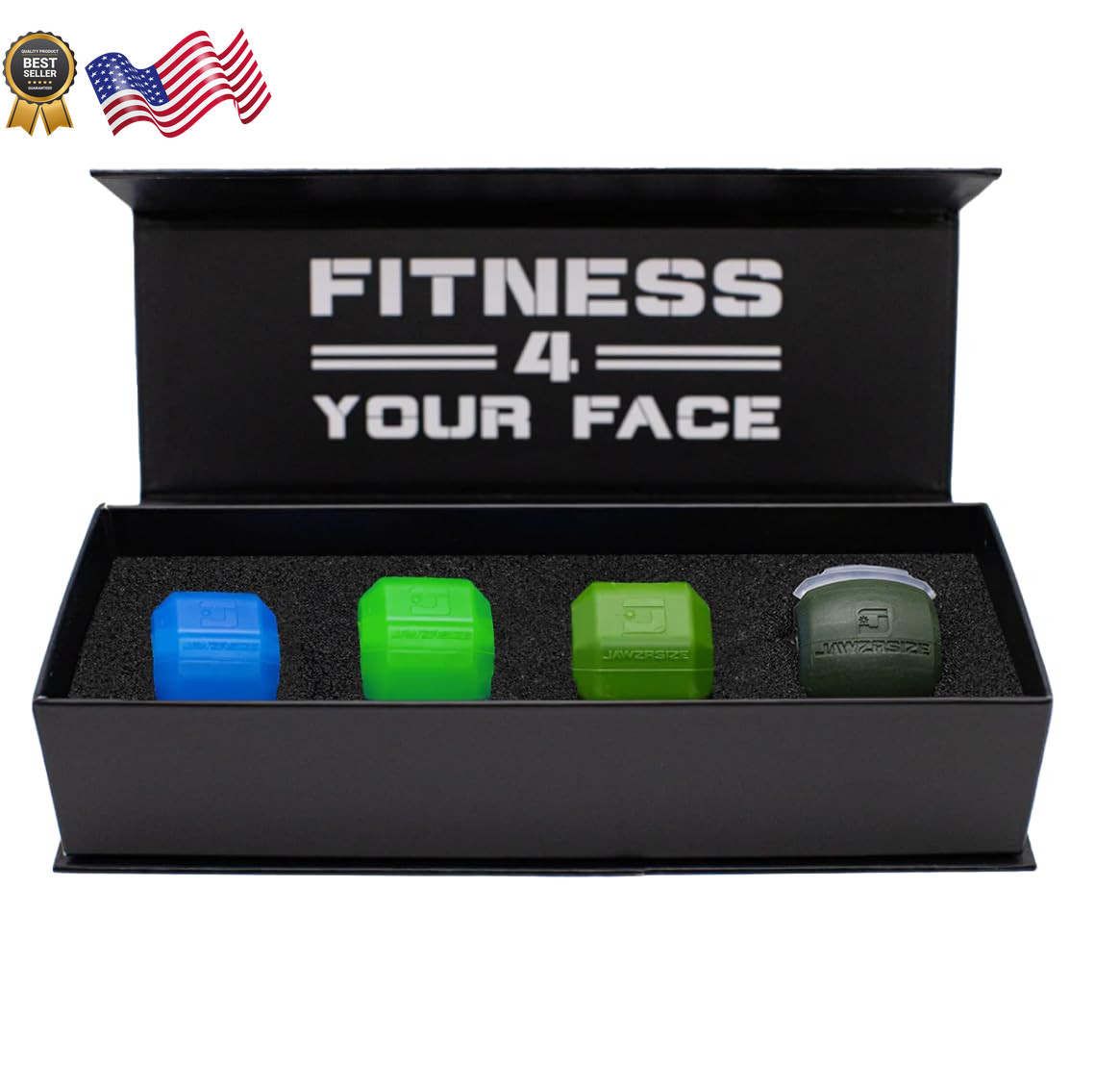 Athletic Bundle Jaw Enhancer Face & Neck Exerciser Helps Reduce Stress & Craving