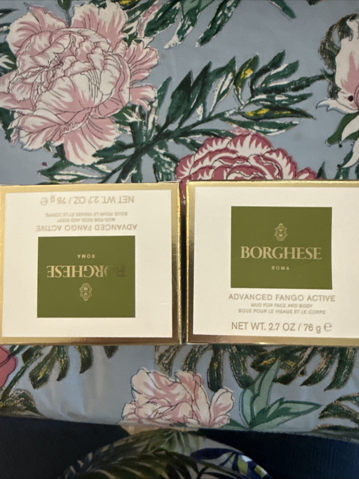BORGHESE ADVANCED FANGO ACTIVE MUD FOR FACE AND BODY 2.7 OZ BOXED *LOT OF 2*
