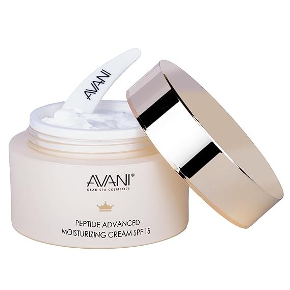 AVANI Prestige Advanced Peptide Moisturizer Face Cream with Collagen – SPF 15 –