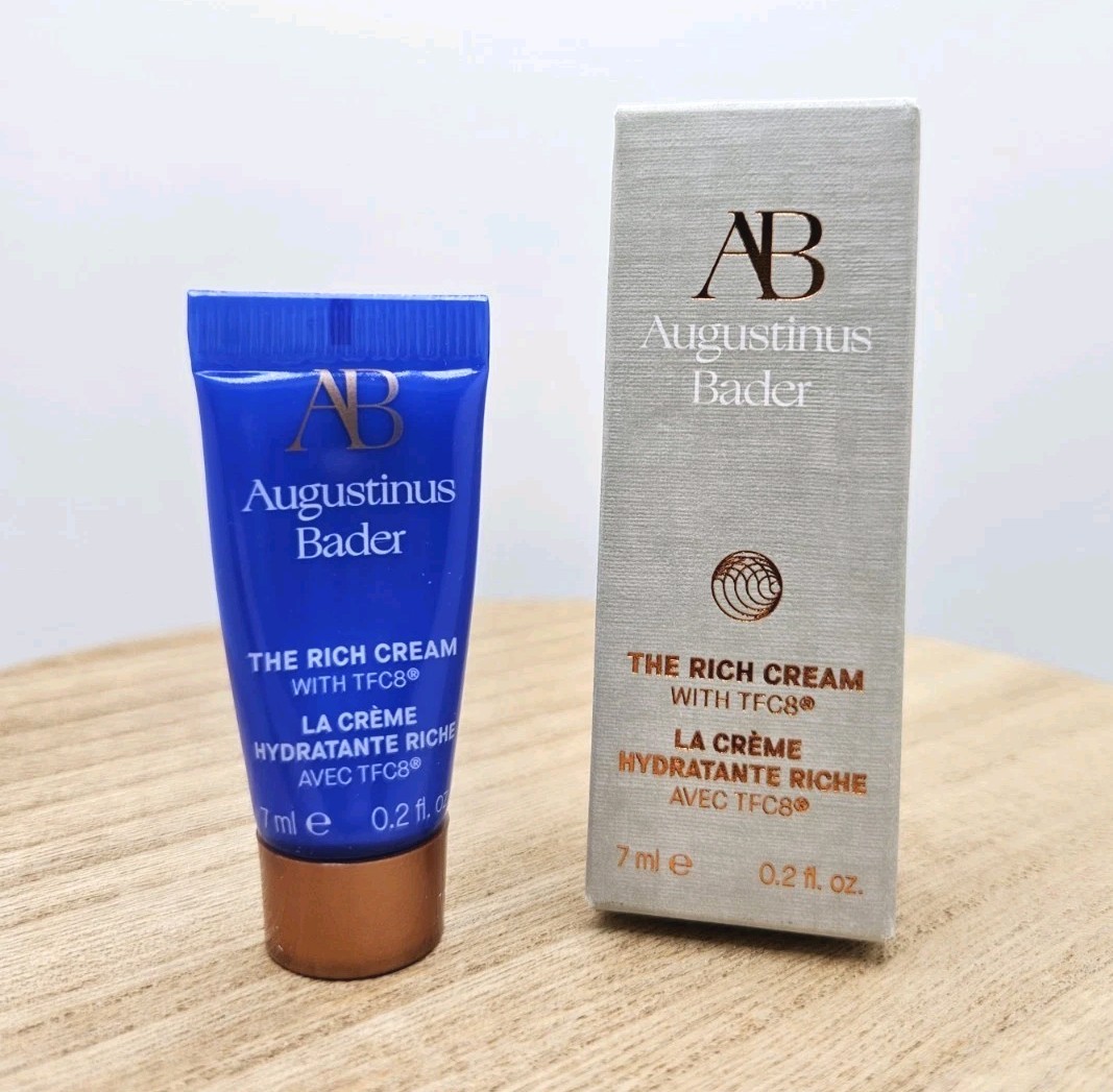 NEW Augustinus Bader The Rich Cream TFC8 Deluxe Sample Size 0.2 oz / 7 ml NIB