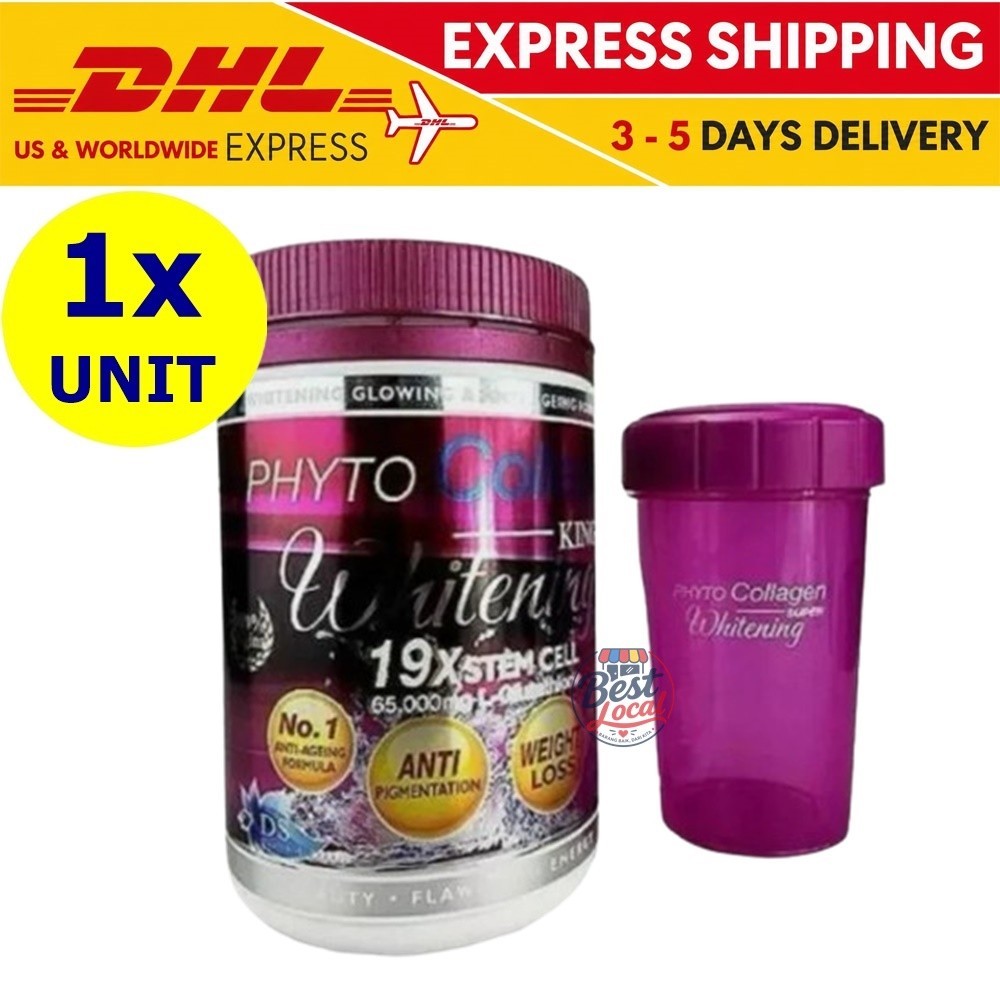 1x Phyto Collagen King of Whitening Anti-Aging 19X Stemcell FREE SHIPPING DHL